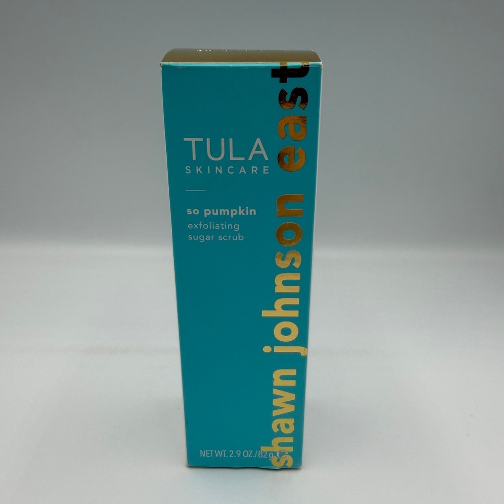 Tula Skincare So Pumpkin Exfoliating Sugar Scrub Shawn Johnson East 2.9oz NEW